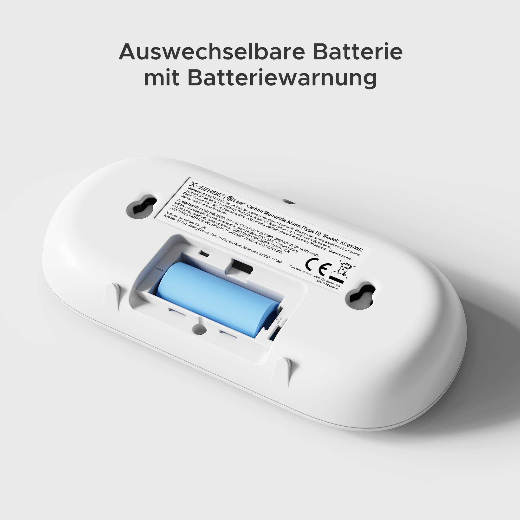 X-Sense XC01-WR Drahtlose Verbundene Kohlenmonoxid-Melder 2er Set - Ultimativer Schutz und Konnektivität für Ihr Zuhause Mesch Shop X-Sense XC01-WR Drahtlose Verbundene Kohlenmonoxid-Melder 2er Set - Ultimativer Schutz und Konnektivität für Ihr Zuhause Mesch Shop